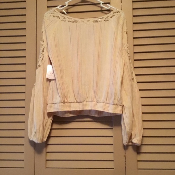 Gorgeous Free People Floating Memories Blouse Top - Picture 6 of 7